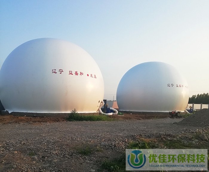 辽宁益盛和农业环保科技有限公司双膜气柜工程